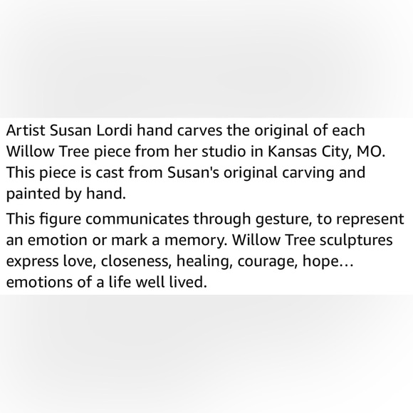 Willowtree Figurine: “Kept Forever In The Heart” - Picture 9 of 10